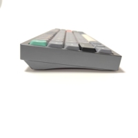 Clavier personnalisé, jeu mécanique, Plug And Play, multimédia, rvb, 70 touches, interrupteur jaune, ergonomique pour ordinateur de bureau, tablette, ordinateur portable