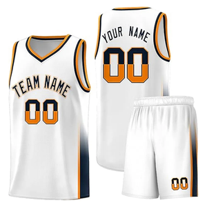 Kit sans manches de basket-ball personnalisé avec maillot et short uniforme d'équipe sublimé, vêtements de sport ODM pour hommes vente en gros de vêtements de sport - Product Image 3