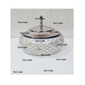 Diseño admirable de madera y madre de perla Hot Pot Cazuela para bodas y hoteles Sirviendo comida Hot Pot - Product Image 4