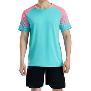 Maillot de football design personnalisé en gros maillot de football 100% polyester respirant léger unisexe adulte Service OEM - Product Image 3