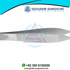 Pinzas Adson Finas de Acero Inoxidable para Odontología |   Instrumentos Manuales para Dentaduras Postizas, Herramientas de Odontología Reutilizables con Agarre Ergonómico, CE - Product Image 3