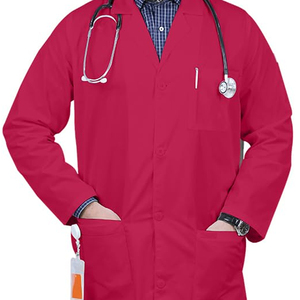 Bata de laboratorio médico para hombres de alta calidad, hecha a medida, ligera, transpirable, Material duradero, Venta caliente, uniformes de Hospital, precio - Product Image 6