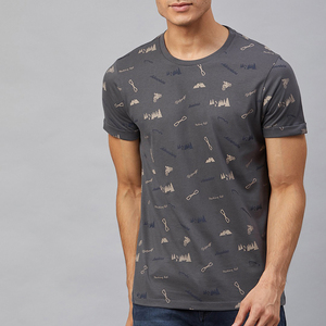 Serigrafía personalizada Servicios OEM Camiseta para hombre Precio razonable Último estilo Mejor calidad Nuevo modelo Camisetas personalizadas para hombre - Product Image 1