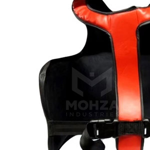 Protector de Pecho de Cuero de Primera Calidad, Ligero, Cómodo, Ecológico, Transpirable, Ropa de Entrenamiento, Seguridad Deportiva para Adultos - Product Image 4