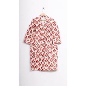 <b>Women</b> Coat Kantha Winter Robe Kimono EcoFriendly Fabric Ethnic Traditional Vintage Indian Handmade Colorful Cotton Jackets short - Product Image 2