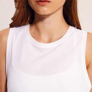 Tops sin mangas personalizados para mujer, camisetas gráficas holgadas informales de verano 2025, blusas de cuello redondo para vacaciones, Camisetas estampadas en la playa - Product Image 2