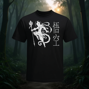 T-shirt promotionnel Monkey King Sun Wukong de la série Voyage en Terre d'Ouest - Product Image 3