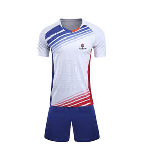 Elegante uniforme de fútbol de gran tamaño de alta calidad para adultos, corte automático duradero para ropa de equipo de verano - Product Image 1