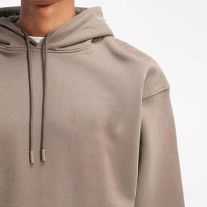 Sweat-shirt à capuche ample pour homme personnalisé, streetwear lourd, coupe ample, prix d'usine - Product Image 4