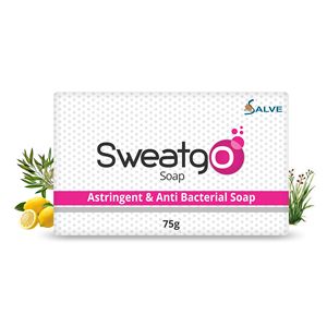 Jabón Sweatgo 75gm de Envío Gratis | Paquete de 10 | Jabón de baño desodorizante y que controla el sudor - Product Image 1
