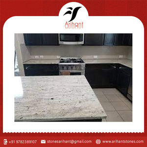 เชิงพาณิชย์และบ้านพื้นหินแกรนิตกระเบื้องปูพื้นหินแกรนิตสีขาวขัดพื้นผิวหินแกรนิต - Product Image 2