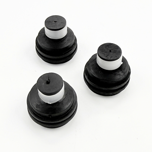 7701056972 Kit de 3 supports de fixation de capot moteur pour Renault Clio Kangoo Megane Dacia Logan Sandero Duster, en caoutchouc avec plastique - Product Image 2