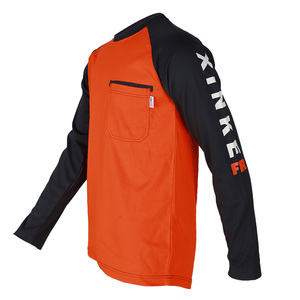 100% コットン NFPA 2112 規格準拠 卸売 耐火性作業服 防火服 4オンスニット 難燃性FRシャツ - Product Image 5