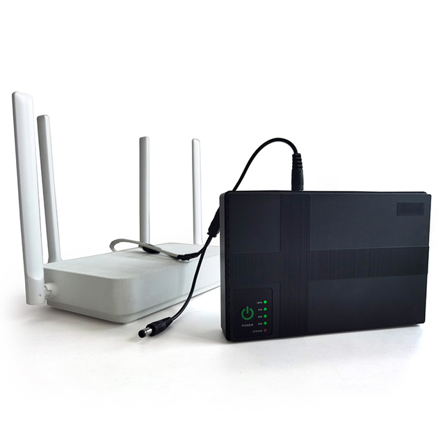 Mini Ups 10400/20000Mah Home Use Power Banks With Poe Port for WIFI Router Dc Ups Power Supply