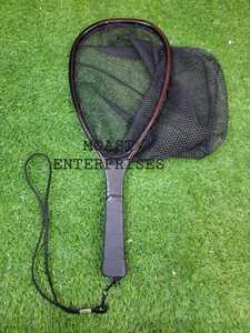 Filet de pêche en maille de silicone pliable de 79.5cm avec interrupteur de verrouillage Clip de ceinture Bass Trout Boat N02 Filet d'atterrissage de pêche - Product Image 4