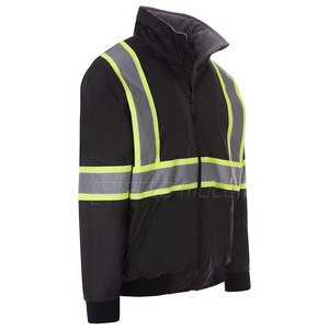 Chaqueta de Seguridad Cómoda para Hombre con Tela de Alta Visibilidad para Mayor Seguridad en Condiciones de Poca Luz - Product Image 2
