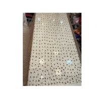 Tissu de Robe de Luxe pour Filles Rana Export – Qualité Supérieure, Brodé, Perlé, Dentelle, Tricot Chaîne, Tissé, Poids Moyen, Taille Personnalisable