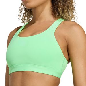 Soutien-gorge de yoga à bretelles réglables grande taille, respirant, extensible, soutien moyen, soutien-gorge de sport pour femmes rondes - Product Image 5