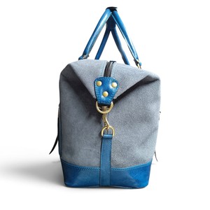 Bolsa de Viaje de Lona de Cuero Genuino Personalizada, Bolsa de Fin de Semana, Bolsa de Gimnasio Impermeable al por Mayor, OEM - Product Image 2