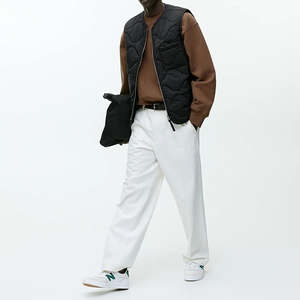 Best Seller Quilted Puffer Men's Windproof Bubble Vest Custom Design with <b>Zipper</b> Closure on <b>Sale</b> Now - Product Image 3