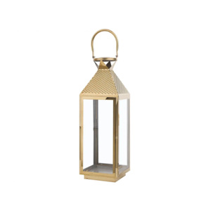 Handmade Gold Metal Votive <b>Holder</b> Latest Sparkling Glass <b>Candle</b> Lantern Shiny Hammered Finish for Home <b>Garden</b> Decorative Top - Product Image 6