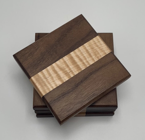 Sous-verre en bois écologique classique avec logo personnalisé Woodsun, provenant d'Inde - Product Image 5