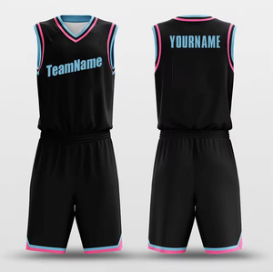 High Quality 100% Polyester Plus Size Sleeveless Basketball Uniforms Custom Design Team <b>Name</b> Brand Anti-Bacterial Breathable - Product Image 4