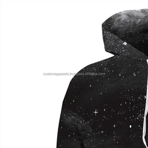 Sudadera con Capucha Personalizada con Bordado 3D para Hombre, Mezcla Resistente y Transpirable, Sublimada, Estilo Urbano Ecológico - Product Image 2