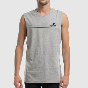 Camiseta sin mangas de algodón y poliéster para hombre a la venta, camiseta sin mangas para hombre, ropa deportiva, camiseta sin mangas para hombre - Product Image 1