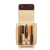 Kit de Cuidado Masculino con Herramientas de Acero Inoxidable para el Cuidado Facial y de la Barba, Todo lo Necesario para la Higiene en una Caja