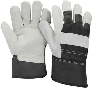 Peau de vache dans la paume, l'index, le bout des doigts et sur les jointures Toile de coton sur le dos de la main, index renforcé - Product Image 1