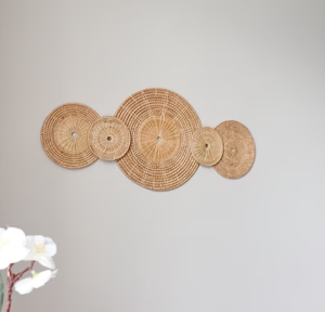 Articles tendance décoration murale en rotin - Product Image 4