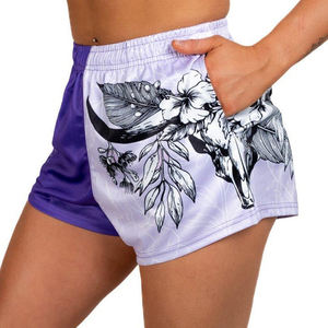 Short de qualité supérieure design personnalisé short de qualité supérieure imprimé par sublimation bicolore respirant pour hommes - Product Image 3