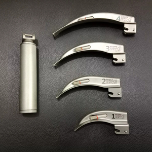 Laringoscopio para adultos LED Laringoscopio Set Miller Fibra Óptica Laringoscopio Set - Product Image 2