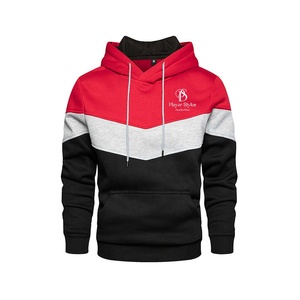 Sudadera con Capucha Extra Grande de Manga Larga para Hombre, Color Personalizado OEM, Ecológica, Impermeable, Antiarrugas, de Secado Rápido, Algodón de Alta Calidad - Product Image 1