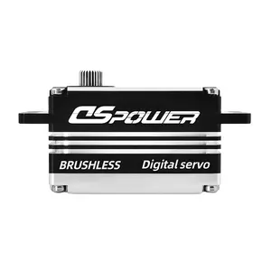 Dspower Servo Truk Rc Sakelar Gyro Fs6535m Servo Digital Tanpa Sikat Tahan Air dengan Remote