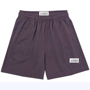 2025 haute qualité Polyester maille Shorts personnalisé athlétique Gym Shorts hommes en gros blanc basket-ball Shorts course courte pour hommes - Product Image 1