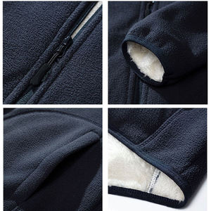 "Veste polaire extérieure pour homme avec tissu durable et isolation légère et respirante pour un usage actif" - Product Image 3