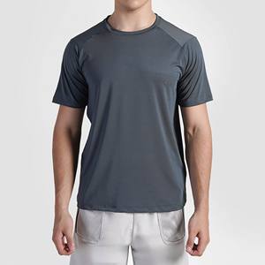 Camisetas Elegantes para Hombre, Corte Regular y Cuello Redondo, Manga Corta, 100% Algodón, Colección Moderna por Maker - Product Image 3