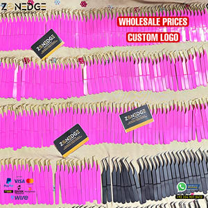 Pinzas de pestañas con agarre de diamante Rosa Caja personalizada Embalaje Etiqueta privada Punta de fibra de acero inoxidable Pinzas de extensión de pestañas de volumen - Product Image 1