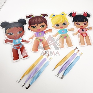 90 Degree <b>Isolation</b> Tweezer with CNC Cutting Custom Design Eyelash Extension Tweezers Sustainable Pointed Tip Lash Tweezer - Product Image 5