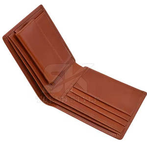 Hot Sales Leather Single Shade Bifold <b>Wallet</b> Good Quality <b>Cheap</b> Price Vertical Horizontal Pu Leather Single Shade Bifold <b>Wallet</b> - Product Image 6