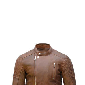 Blouson en cuir pour homme, coupe-vent, norme CE, commandes OEM personnalisées en gros 2026 - Product Image 6