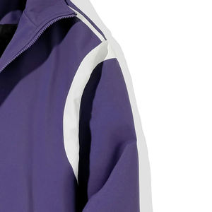 Logo personnalisé Color Block Hiver Coupe-vent Coupe-vent Survêtements Veste de sport légère Pantalon Polyester à séchage rapide Entraînement - Product Image 3