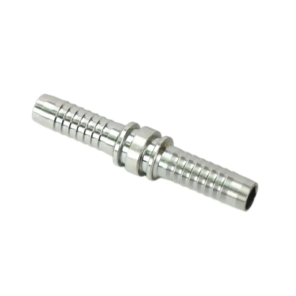 90011 Double Connector hydraulic ferrule fitting for 1SN/ 2SN hose