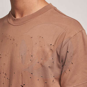 Camisetas de secado rápido para hombre al por mayor, camisetas de talla grande hechas en fábrica para hombre, camisetas de algodón 100% para hombre - Product Image 6