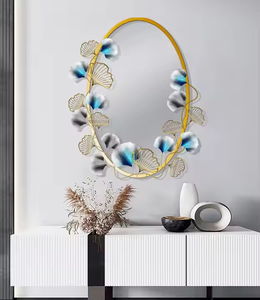 Iron <b>Wall</b> <b>Hanging</b> <b>Mirror</b> for Counter, Coffee Shop for Iron <b>wall</b> <b>mirror</b> <b>Wall</b> <b>hanging</b> <b>mirror</b> for wash counter - Product Image 2