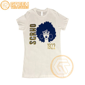 Camiseta Informal de Algodón de Alta Calidad, Personalizada con el Logotipo de Sigma Gamma Rho, Transpirable, para Mujeres, Ropa Griega de Verano - Product Image 2