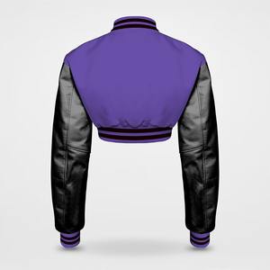 Vestes d'université personnalisées pour femmes avec vestes de sport chic pour femmes et vestes d'université élégantes pour les filles Letterman - Product Image 2