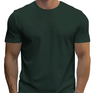 Camiseta Lisa para hombre, ropa informal de alta calidad en colores sólidos, las mejores camisetas para uso diario